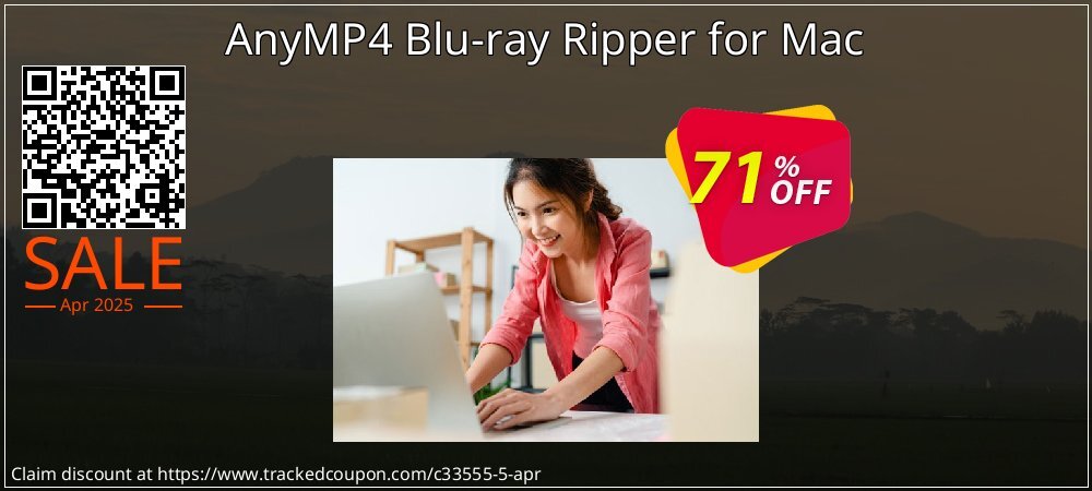 AnyMP4 Blu-ray Ripper for Mac coupon on National Walking Day deals