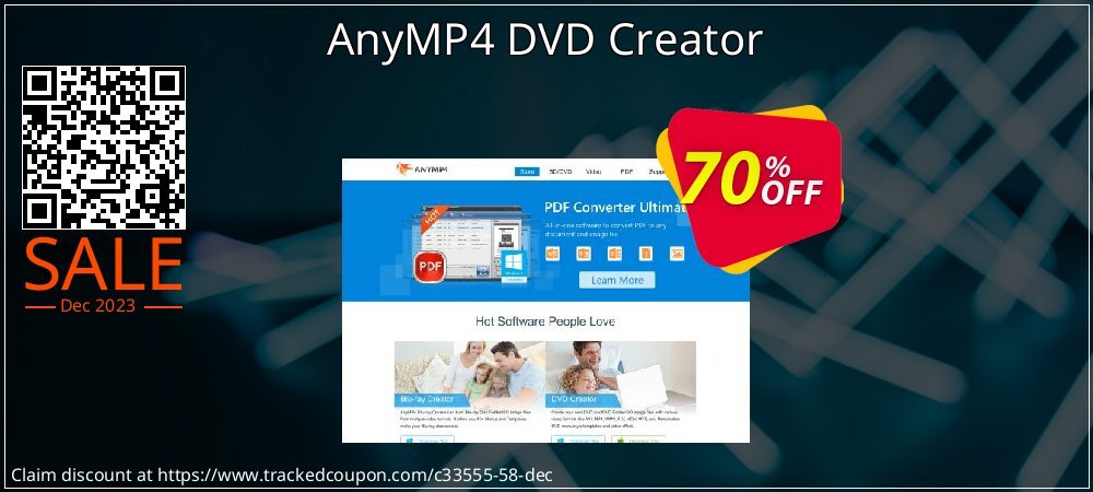 AnyMP4 DVD Creator coupon on Wildlife month offering sales