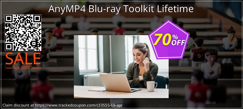 AnyMP4 Blu-ray Toolkit Lifetime coupon on April Fools' Day deals