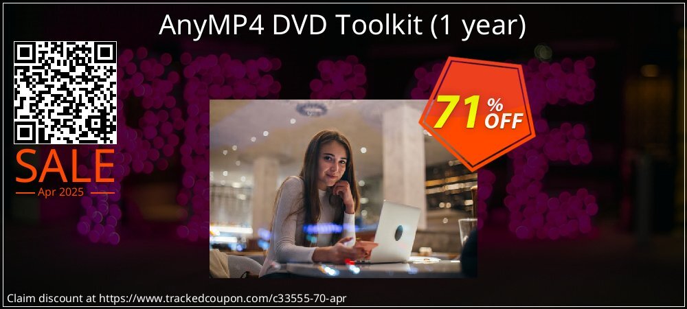 AnyMP4 DVD Toolkit Lifetime coupon on National Walking Day super sale