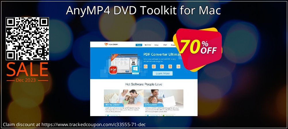 AnyMP4 DVD Toolkit for Mac coupon on Universal Children's Day offer