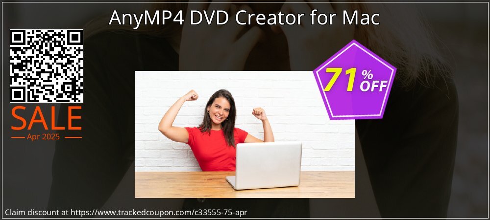 AnyMP4 DVD Creator for Mac coupon on World Backup Day discounts