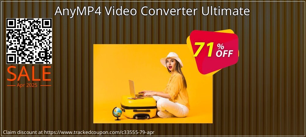 AnyMP4 Video Converter Ultimate coupon on Earth Hour offer