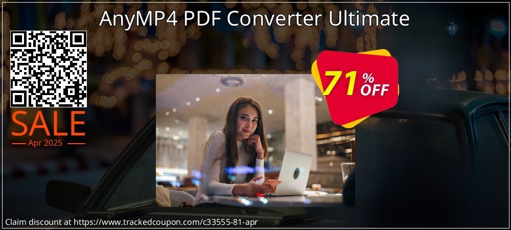 AnyMP4 PDF Converter Ultimate coupon on World Party Day offering sales