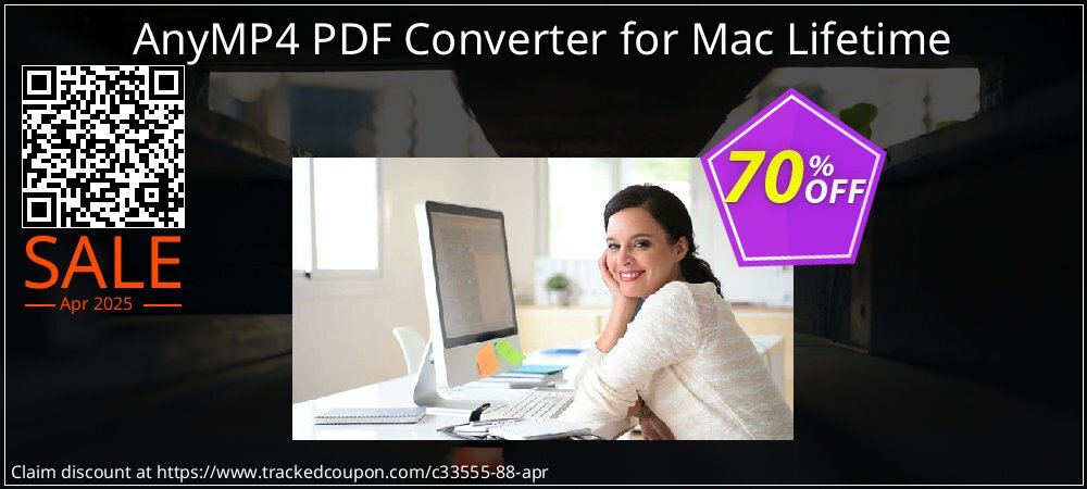 AnyMP4 PDF Converter for Mac Lifetime coupon on Virtual Vacation Day offer