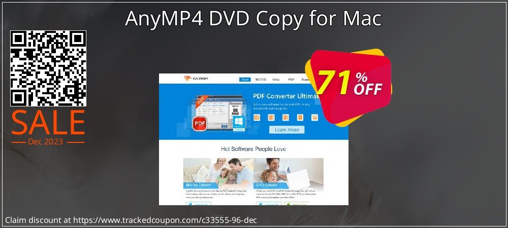 AnyMP4 DVD Copy for Mac coupon on National Cleanup Day discounts