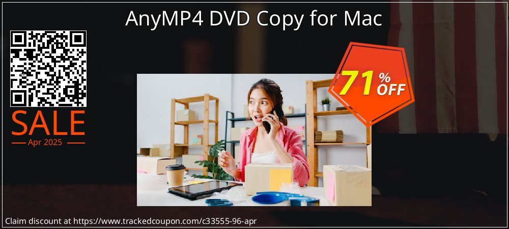 AnyMP4 DVD Copy for Mac coupon on Palm Sunday deals