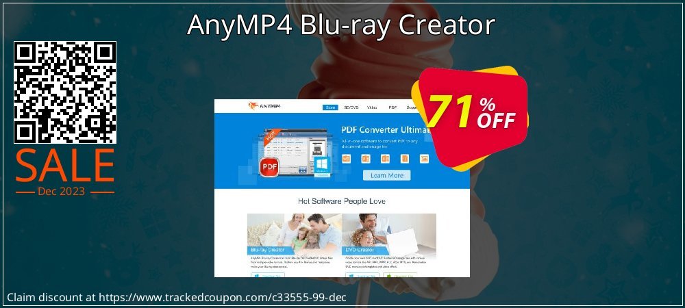 AnyMP4 Blu-ray Creator coupon on Halloween offer