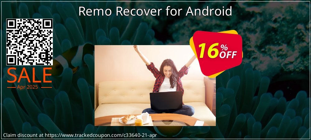 Remo Recover for Android coupon on World Party Day discount