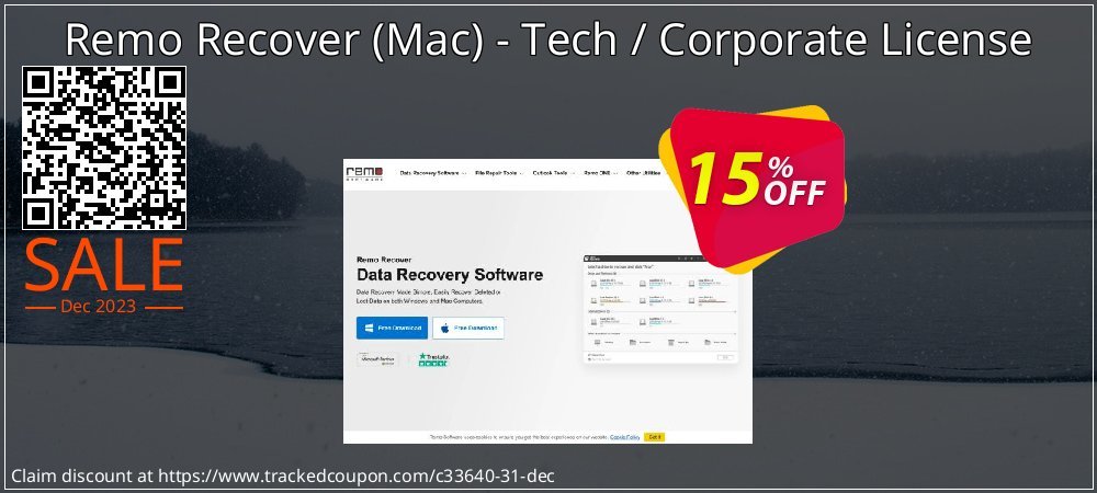 Remo Recover - Mac - Tech / Corporate License coupon on ​Coffee Day deals