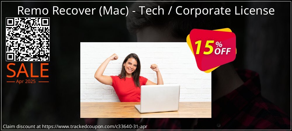 Remo Recover - Mac - Tech / Corporate License coupon on World Party Day offering discount