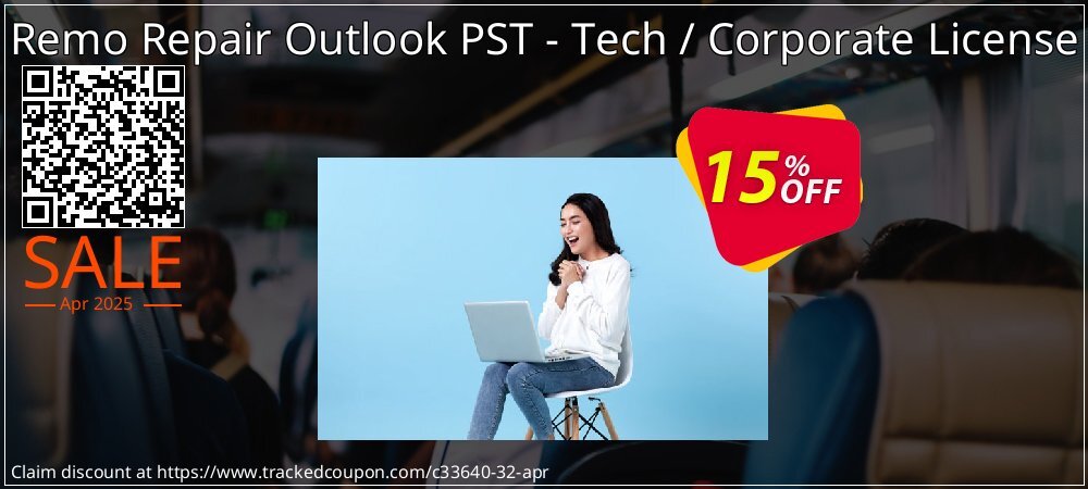 Remo Repair Outlook PST - Tech / Corporate License coupon on April Fools' Day offering sales