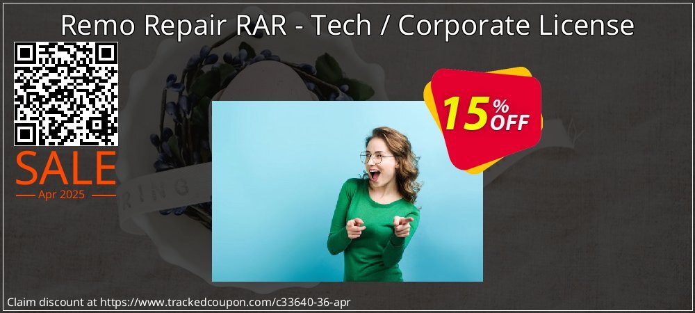 Remo Repair RAR - Tech / Corporate License coupon on World Party Day sales