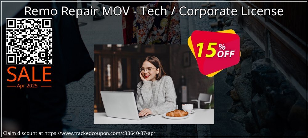 Remo Repair MOV - Tech / Corporate License coupon on April Fools' Day deals