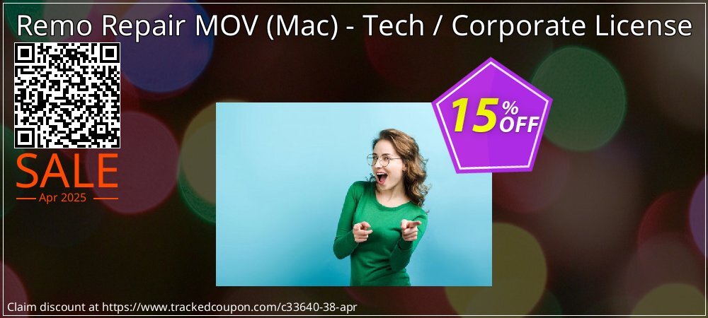 Remo Repair MOV - Mac - Tech / Corporate License coupon on Easter Day offer