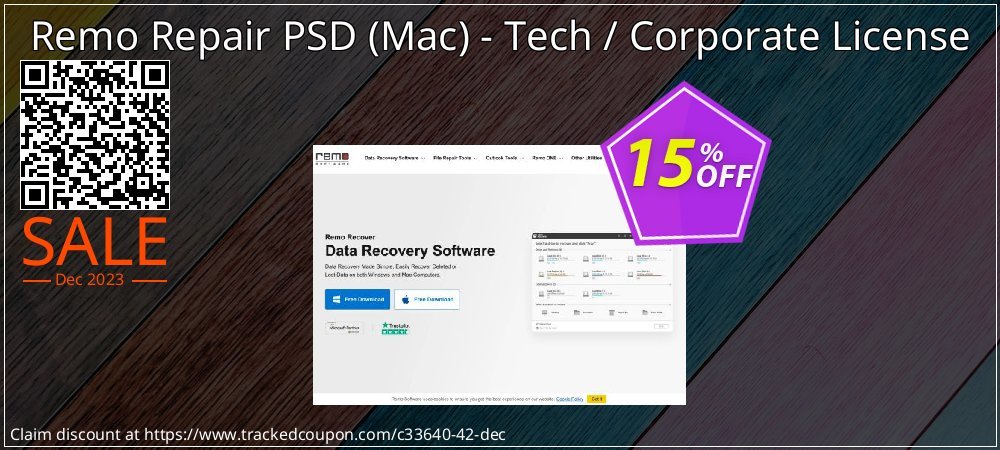 Remo Repair PSD - Mac - Tech / Corporate License coupon on April Fools' Day super sale