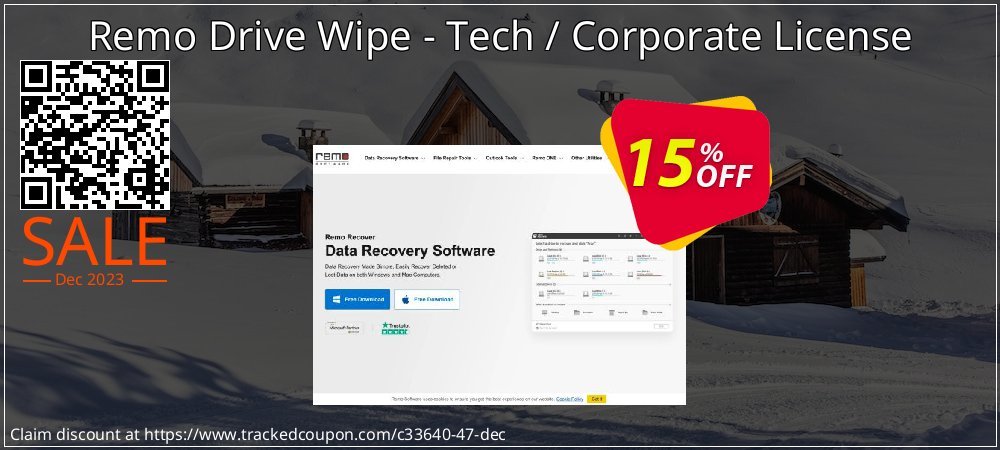 Remo Drive Wipe - Tech / Corporate License coupon on IT Professionals Day discounts