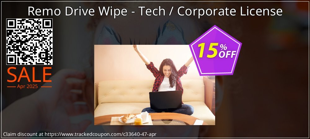 Remo Drive Wipe - Tech / Corporate License coupon on April Fools' Day offer