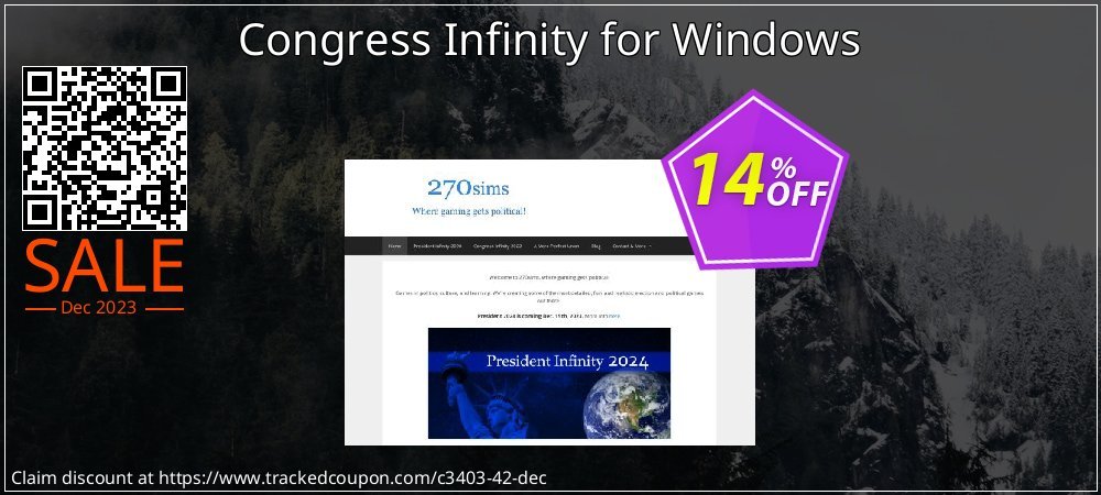 Get 10% OFF Congress Infinity for Windows discount