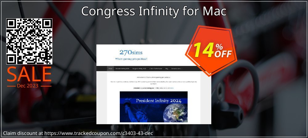 Congress Infinity for Mac coupon on Easter Day deals