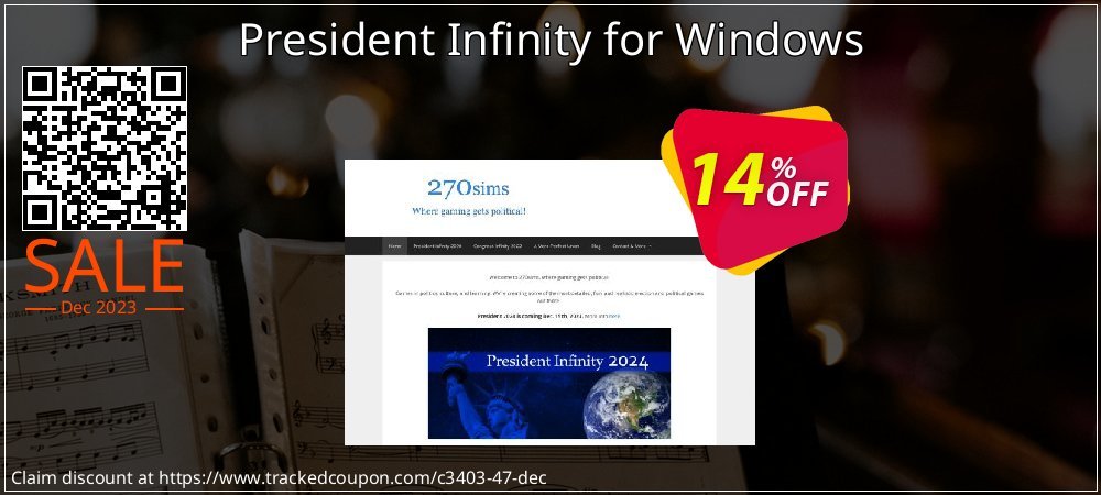 President Infinity for Windows coupon on April Fools' Day offering sales
