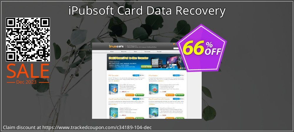 iPubsoft Card Data Recovery coupon on World Password Day super sale