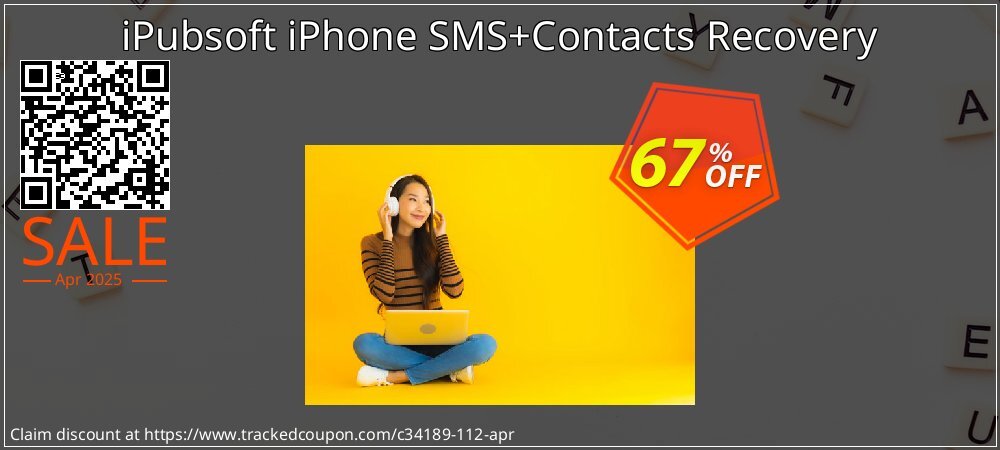 iPubsoft iPhone SMS+Contacts Recovery coupon on April Fools' Day offering discount