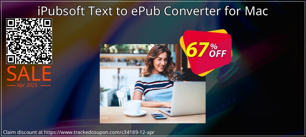 iPubsoft Text to ePub Converter for Mac coupon on Working Day offering discount