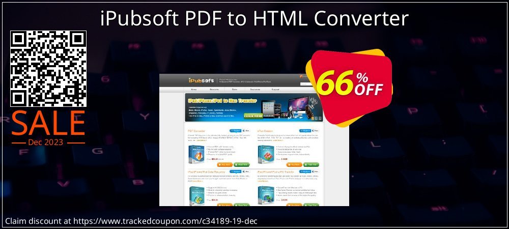 iPubsoft PDF to HTML Converter coupon on Tell a Lie Day deals