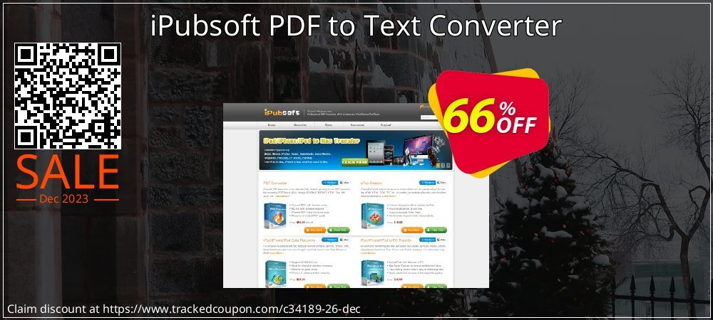 iPubsoft PDF to Text Converter coupon on National Loyalty Day sales