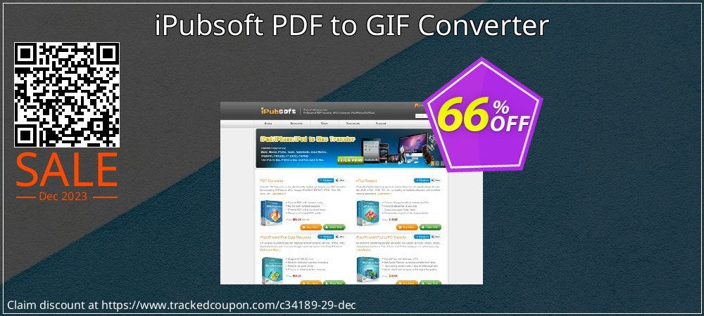 iPubsoft PDF to GIF Converter coupon on World Password Day discount