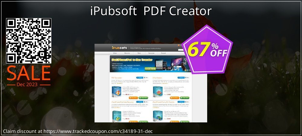 iPubsoft  PDF Creator coupon on National Loyalty Day offering sales