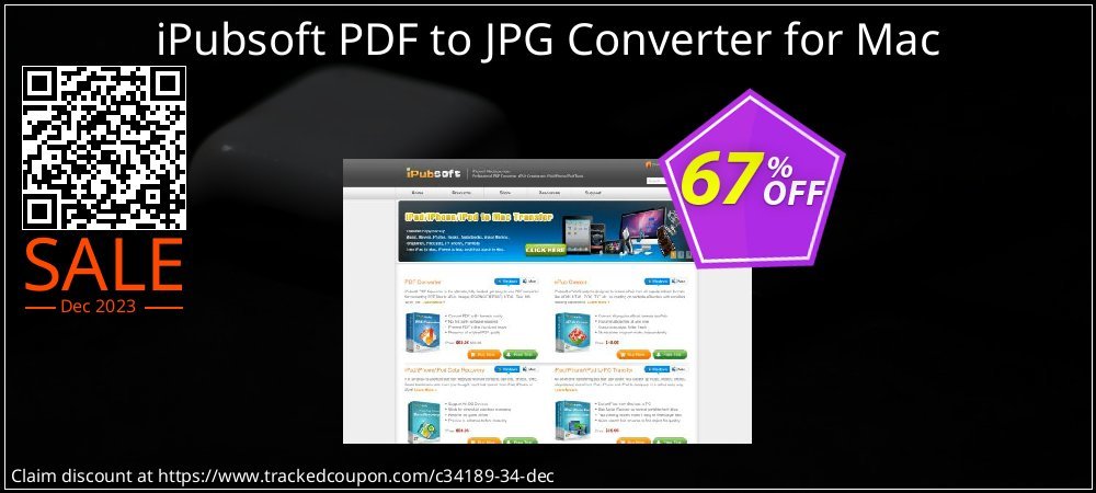 iPubsoft PDF to JPG Converter for Mac coupon on World Password Day promotions