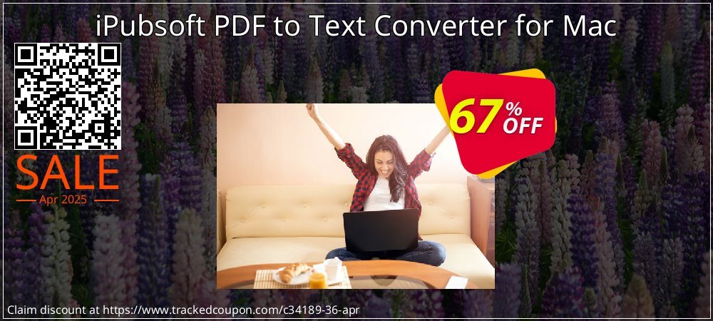 iPubsoft PDF to Text Converter for Mac coupon on World Party Day sales