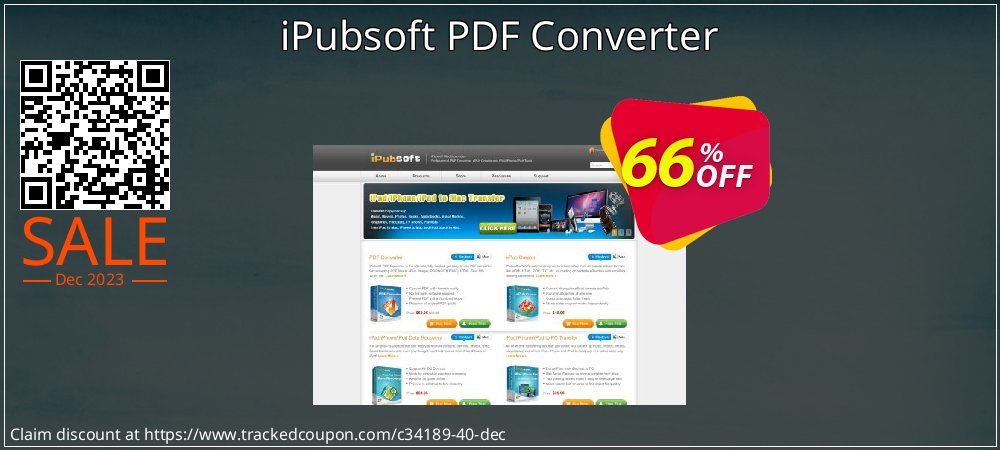 iPubsoft PDF Converter coupon on Mother Day offering sales