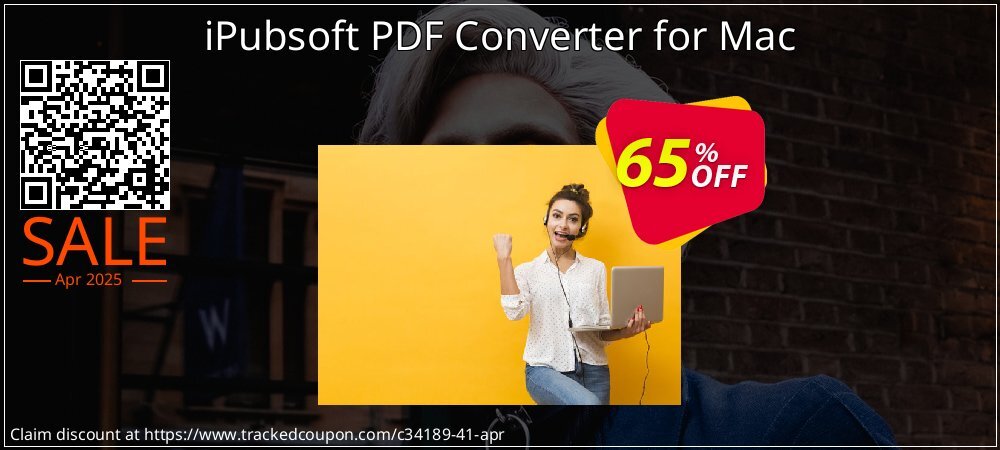 iPubsoft PDF Converter for Mac coupon on World Party Day offering sales