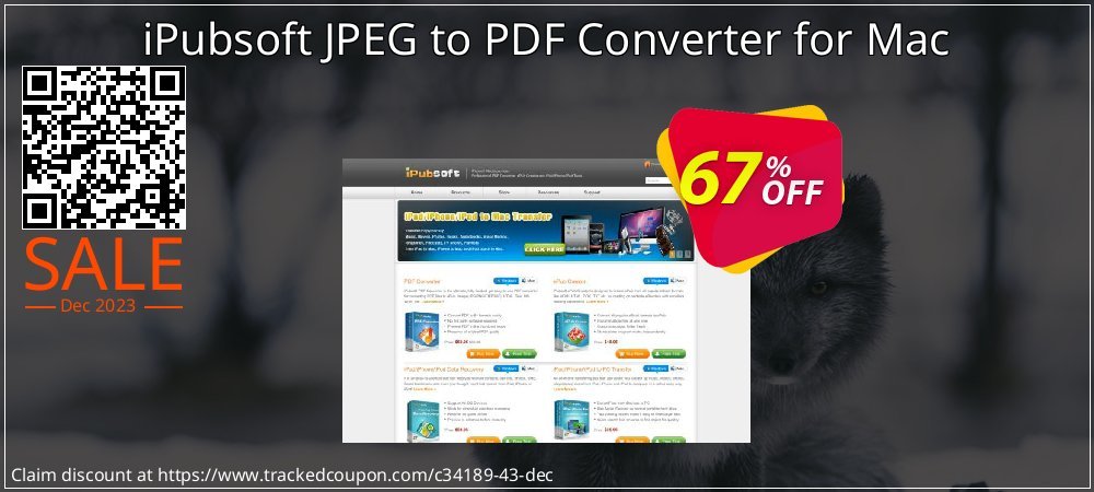 iPubsoft JPEG to PDF Converter for Mac coupon on Easter Day discounts