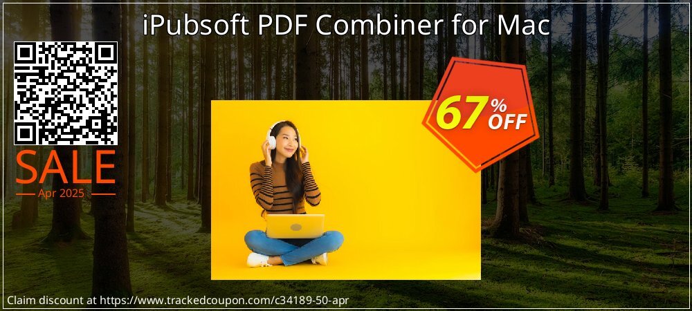 iPubsoft PDF Combiner for Mac coupon on National Walking Day offering sales