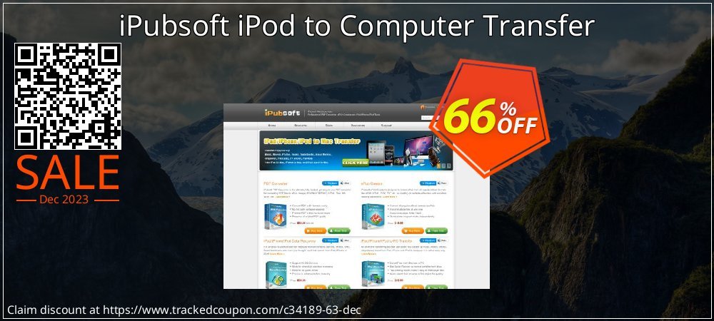 iPubsoft iPod to Computer Transfer coupon on Easter Day sales