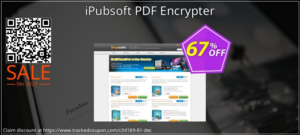 iPubsoft PDF Encrypter coupon on World Party Day sales
