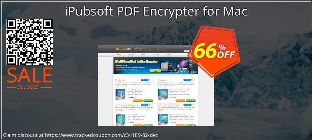 iPubsoft PDF Encrypter for Mac coupon on April Fools' Day deals
