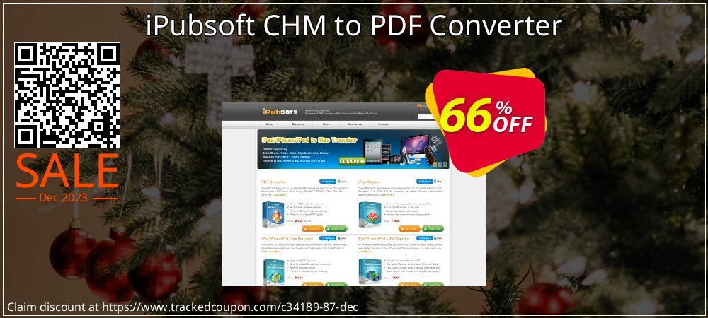 iPubsoft CHM to PDF Converter coupon on April Fools' Day super sale