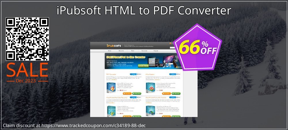 iPubsoft HTML to PDF Converter coupon on Easter Day discounts