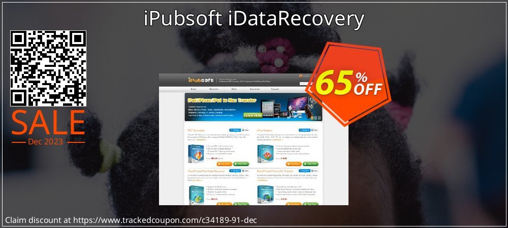 iPubsoft iDataRecovery coupon on World Party Day deals