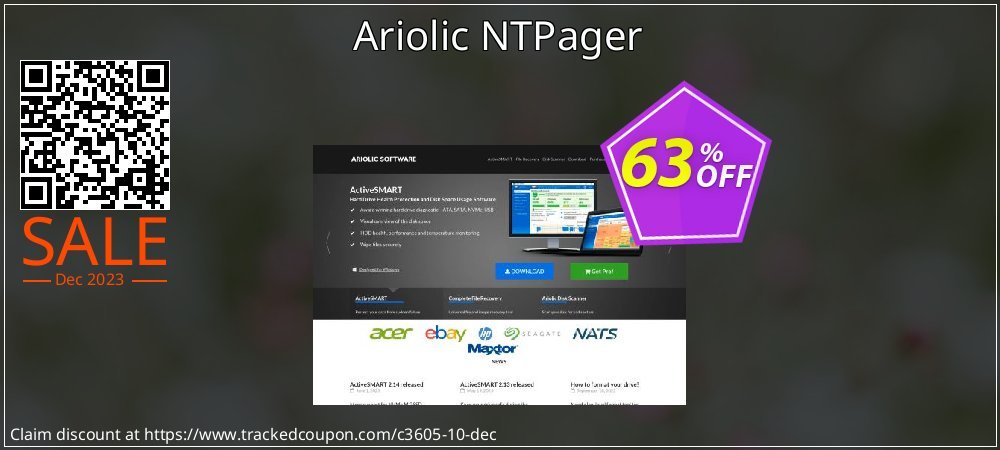 Ariolic NTPager coupon on National Walking Day promotions
