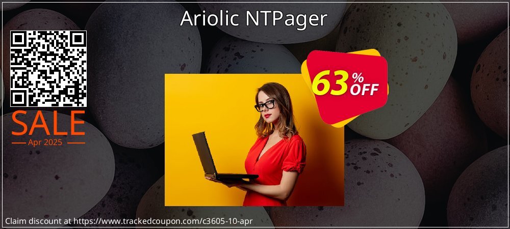 Ariolic NTPager coupon on National Walking Day promotions