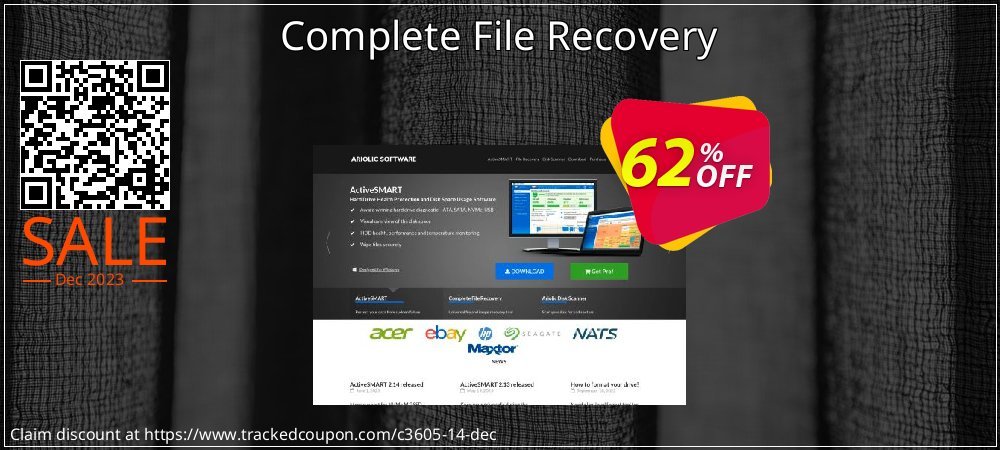 Complete File Recovery coupon on Tell a Lie Day discount