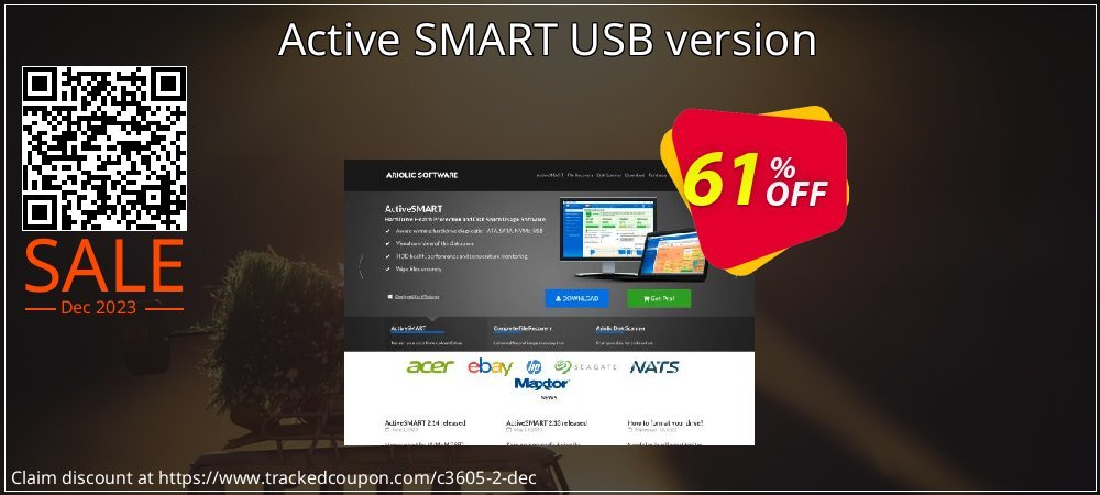 Active SMART USB version coupon on April Fools' Day sales