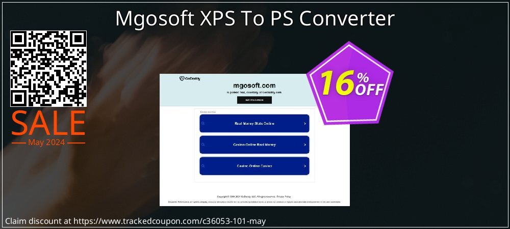 Mgosoft XPS To PS Converter coupon on World Whisky Day offering discount