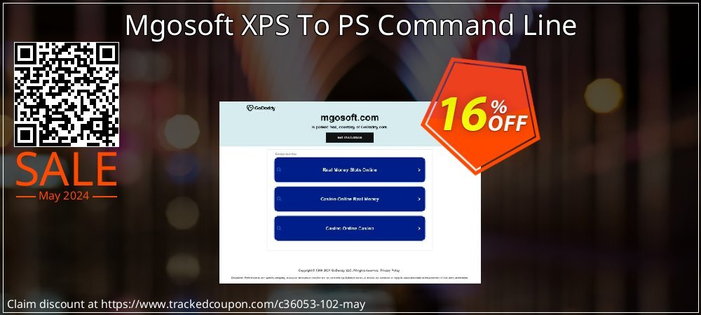 Mgosoft XPS To PS Command Line coupon on National Memo Day offering sales